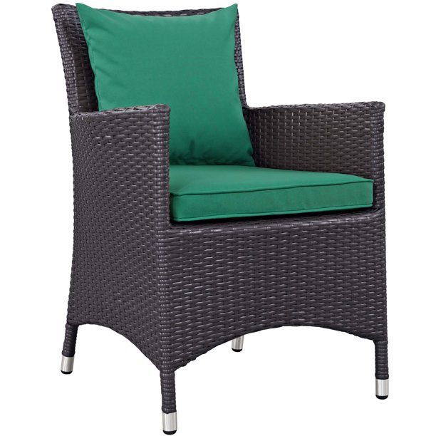 Modway Convene Outdoor Patio Dining Armchair, Multiple Colors