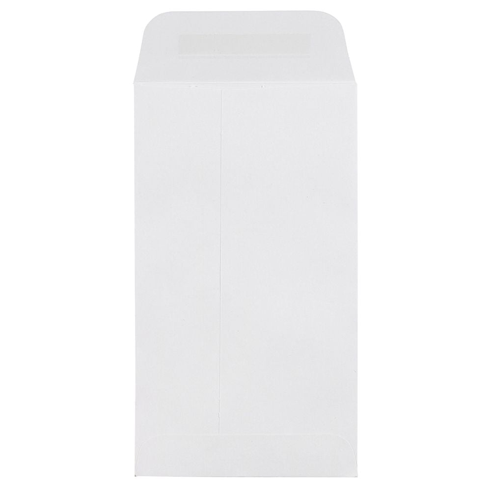 JAM 6 Coin Envelopes with Peel and Seal Closure, 33/8 in x 6 in