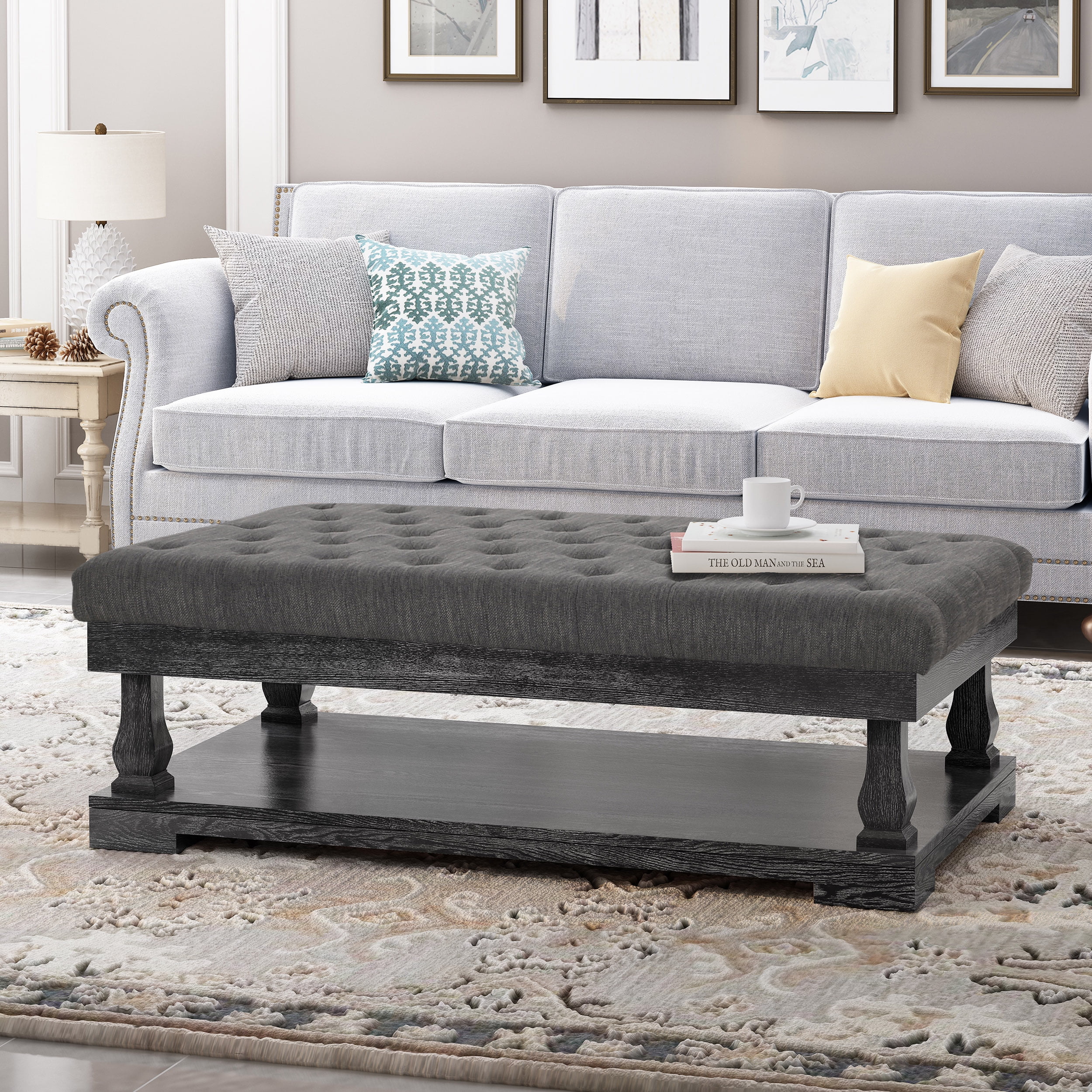 Shawnalore coffee 2024 table ottoman