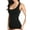 Black, variant on QRIC Women Slimming Body Shaper Vest Shirt Abs Abdomen High Compression Tank Tops