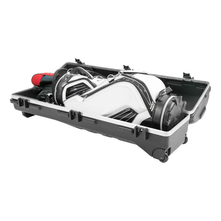 SKB Cases ATA Staff Pro XL Wheeled Golf Travel Case, Hard Plastic