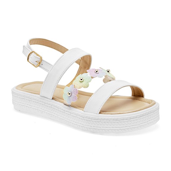 SANDALIA PLANA D'MONAS BLANCO 117479
