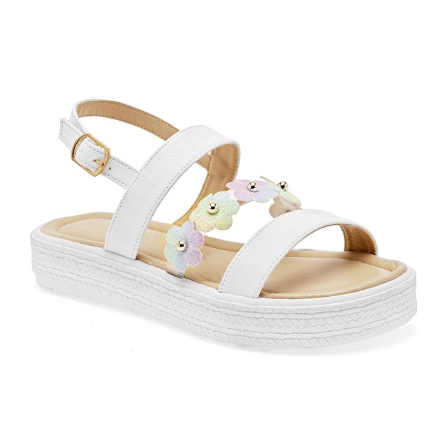 SANDALIA PLANA D'MONAS BLANCO 117479
