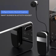 Wireless Earbuds: Bluetooth Earphones With Retractable Collar Clip Type Earplugs, Single Ear Car Bluetooth High-definition Call Intelligent Noise Reduction