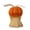 Orange3, variant on Pumpkin Shaped Scented Wax Candle Long Lasting Fragrance Autumn Seasonal Tabletop Living Room Bathroom Decor Lamp