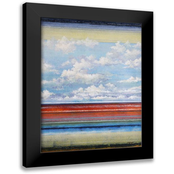 Holsinger, Joel 12x14 Black Modern Framed Museum Art Print Titled - Cloud Levels