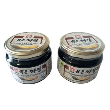 [Pack of 2] Haitai Roasted Black Bean Paste (볶은짜장), 1.1 lbs (500 g)