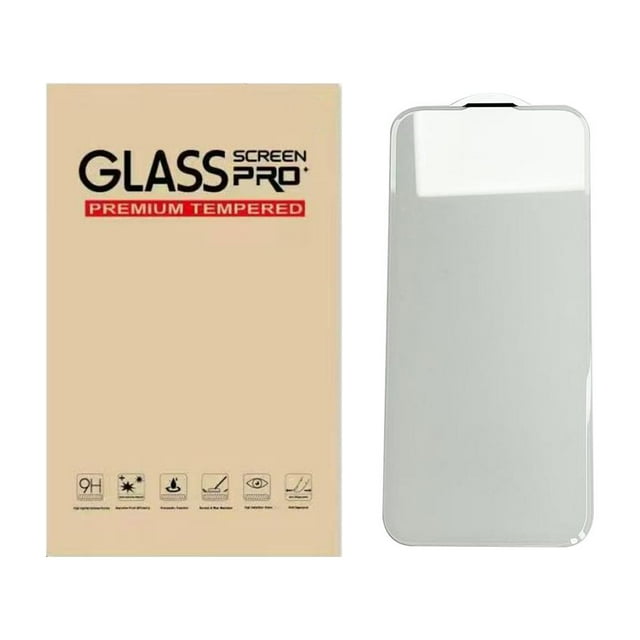 for IPhone16 Tempered Glass Clear Cut Facial Mask Electroplated Toughened Film-