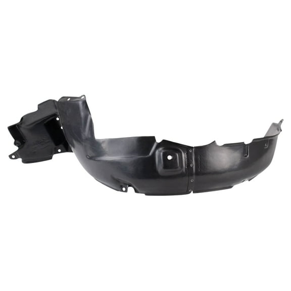 TRQ Front Left Inner Fender Liner Black Drivers Side Fits Select 2005-2006 Hyundai Tiburon HY1250109