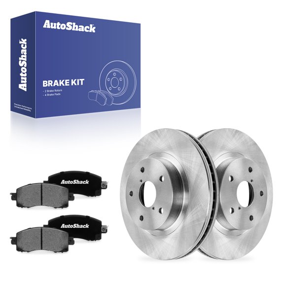 AutoShack Front Brake Rotors & Ceramic Pads for Subaru, Forester 2019-2024, AWD H4 2.5L - 11.56" (293.5 mm), 5-Lug