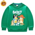 thumbnail image 4 of Bluey'S Velvet And Thickening Children'S Round Neck Sports Sweatshirt Bluey Long-Sleeved Casual Tops For Boys And Girls Hoodie, 4 of 5