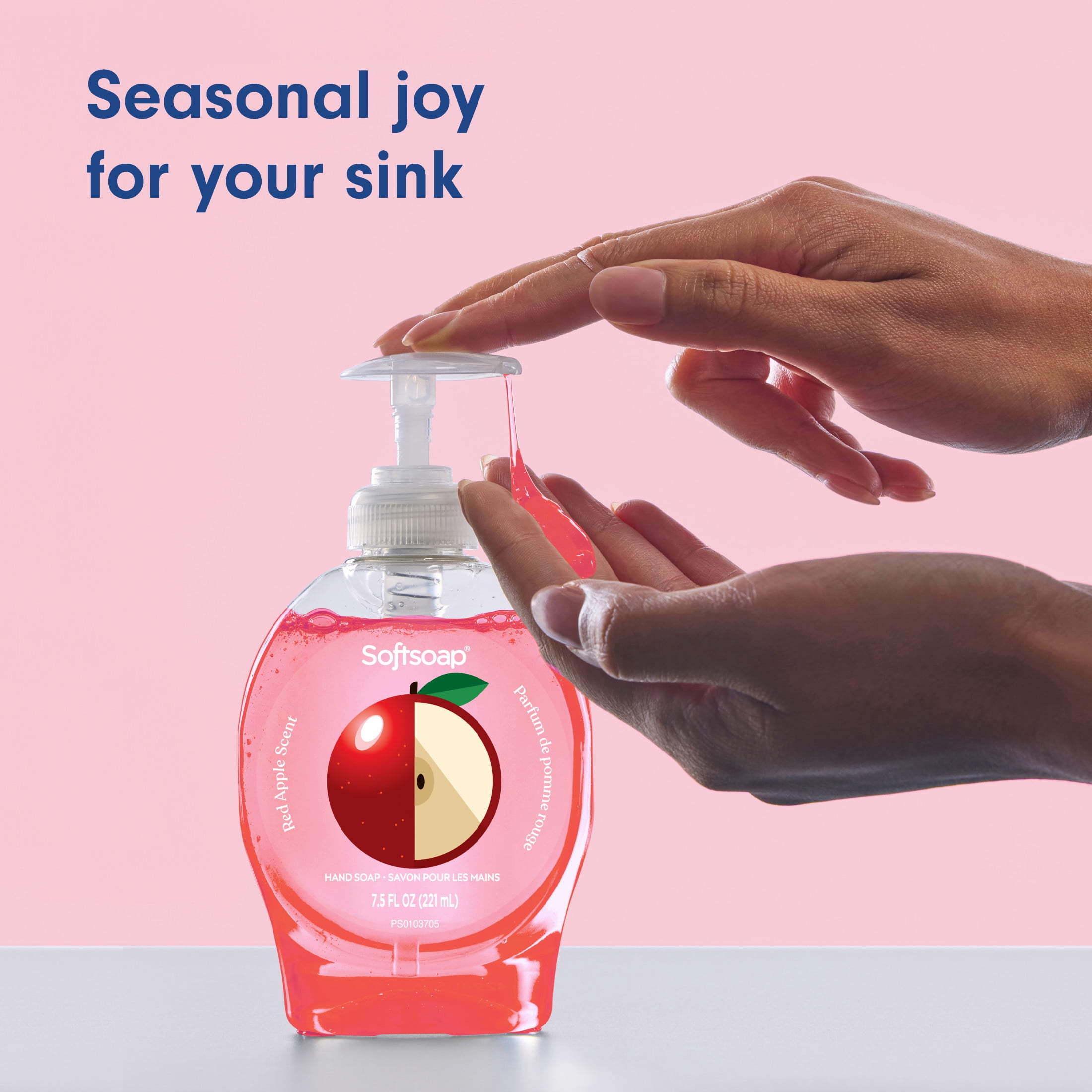 Softsoap Limited Edition Liquid Hand Soap, Red Apple Scent, 7.5 fl oz
