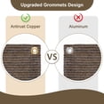 thumbnail image 5 of LOVE STORY 4x10 FT Outdoor Sun Shade Cloth Pergola Shade Cover with Grommets 95% UV Protection for Patio, Brown, 5 of 7