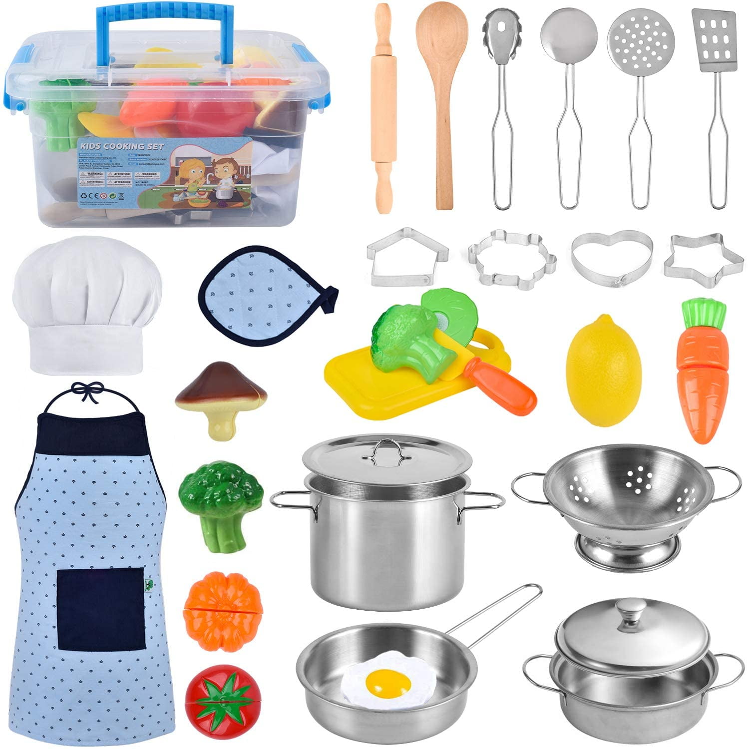 play kitchen baking set