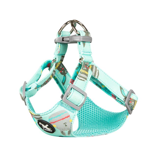 LSLJS Dog Harness, Adjustable Soft Padded Dog Vest, Reflective No-Choke Pet Oxford Vest with Easy Control Handle, Dog Vest Cat Leash Pet Walking Soft Vest Puppy Leash Chest Strap
