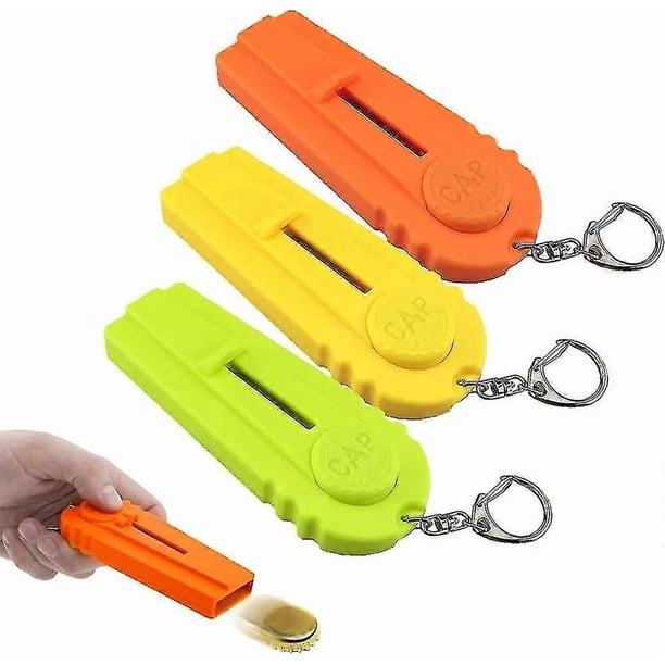 Beer Bottle Opener Cap Gun Bottle Opener , Bottle Opener Keyring , Beer Bottle Cap Gun, Keyring Bottle Openers Novelty, Bottle Opener Ring
