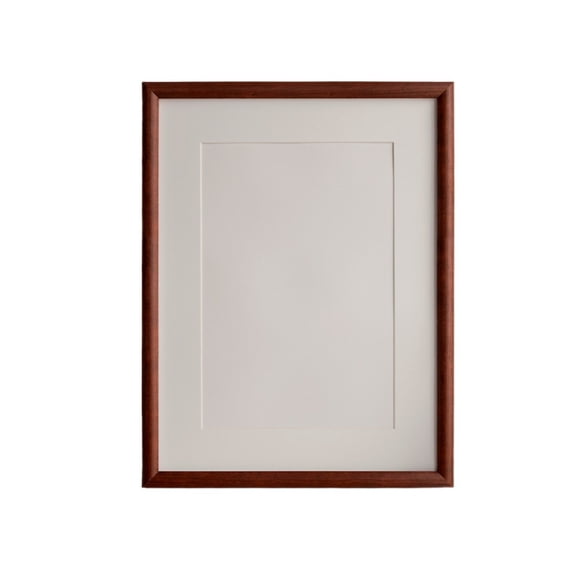 Picture Frame Modern Simple Wooden Frame Matted Vertical Horizontal Wall Hanging