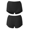 thumbnail image 5 of Bovxnpu Women's Plus Size Panties, Women's Seamless Shapewear Boyshort Panties, Women's Mid Sport Shorts In Nylon With 4-Way Stretch Underwear, 5 of 5