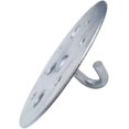 thumbnail image 2 of 90mm Metal Round Base Ceiling Hook Heavy Duty Chandelier Hook 2pcs, 2 of 4