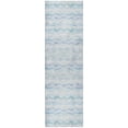 thumbnail image 2 of Addison Rugs Dream Shag Premium Machine Washable Transitional Ribbons Blue Runner Rug, 2'3" x 7'6", 2 of 8