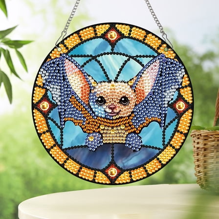 Bat Diamond Art Painting Kit Hanging