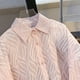 thumbnail image 5 of Camisetas para mujer,Camiseta de verano de manga larga con cuello redondo para mujer, corte cómodo e informal, mezcla de algodón suave, largo regular para usar en casa, sopatenor, 5 of 8