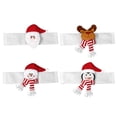 thumbnail image 4 of YEJIMAN Liquidation Porte-Rideau de Noël Porte-Rideau Bonhomme de Neige Porte-Rideau Père Noël Décorations de Fenêtre de Noël, 4 of 4