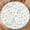 Floral Blue, variant on Spring Summer Floral Round Fitted Tablecloth with Elastic Waterproof Outdoor Tablecloth Wipeable Table Cover for Indoor Kitchen Home Party Fits 40-44" Diameter Round Tables