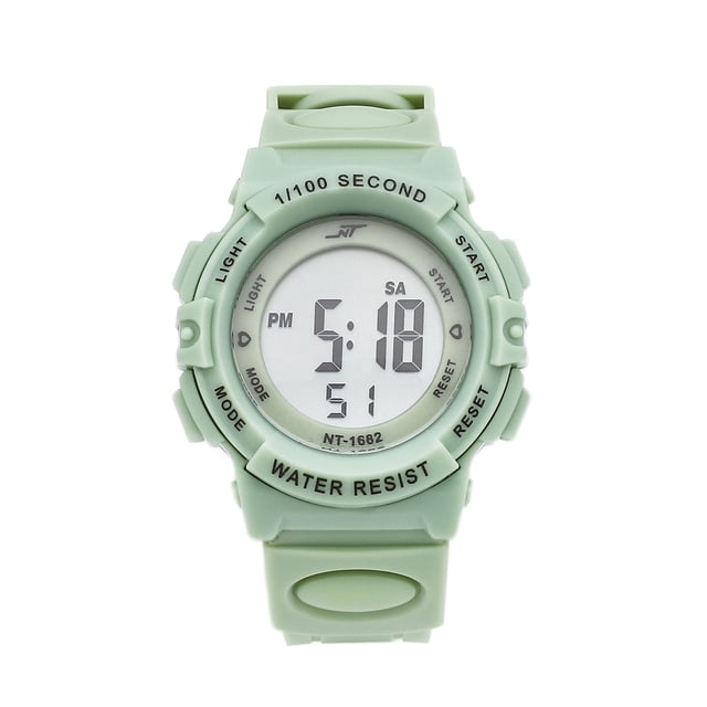 fheaev Children's Luminous Water Proof Watch Student Dial Electronic Watch Boys And Girls Multifunctional Watch