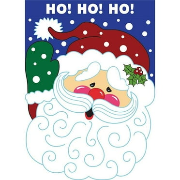 Magnolia Garden Flags 1483 13 x 18 in. Santa Polyester Garden Flag