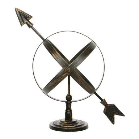 - Decorative Tabletop Sculpture Arrow Sphere