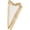 Natural Maple, variant on Rees Harps Sharpsicle Harp Natural Maple
