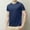 #Navy, variant on DPTALR Men's Summer Casual Fashion Solid Color Crew Neck Short Sleeve T-shirt,Navy, M