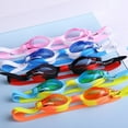 thumbnail image 1 of Gafas de natación para niños, niñas y niños de 3 a 14 años, protección UV antivaho con bolsa de viaje (5 unidades), 1 of 5