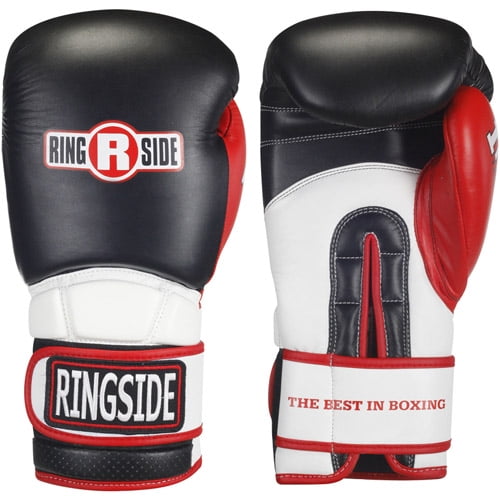 Pro Fitness BLACK/GOLD Gloves Synthetic Leather RINGSIDE 