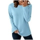 thumbnail image 3 of Chaqueta con cremallera,Blusa informal de manga larga con cuello redondo para mujer, de poliéster, con estampado suave para uso diario, sopatenor, 3 of 9
