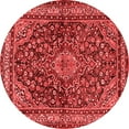 thumbnail image 1 of Ahgly Company Indoor Round Persian Red Traditional Area Rugs, 5' Round, 1 of 4