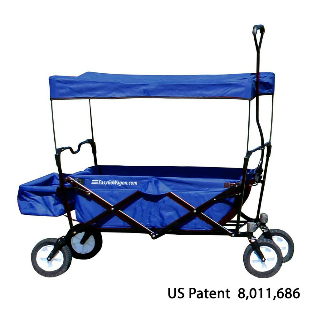 EasyGo Wagon Pull Along Wagon with Canopy