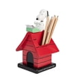 thumbnail image 3 of Organizador de Escritorio Porta Bolígrafo Snoopy Figura Peanuts de Resina, 3 of 6