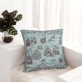 thumbnail image 6 of Pofeuu Pirate Adventure Map Print Double-sided plush pillowcase Square Throw Pillow Covers Pillows Cover for Living Room Bedroom Sofa Couch Cushion Cover（No pillow core）-24"x24", 6 of 7