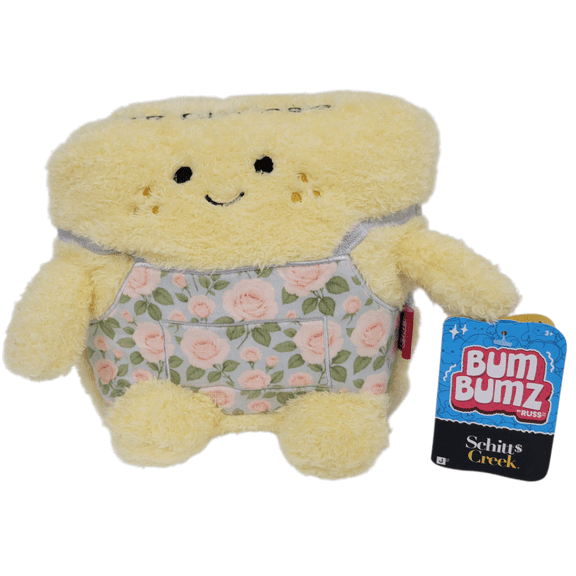 Bum Bumz Schitts Creek Fold in The Cheese 7.5 Inch Plush Toy