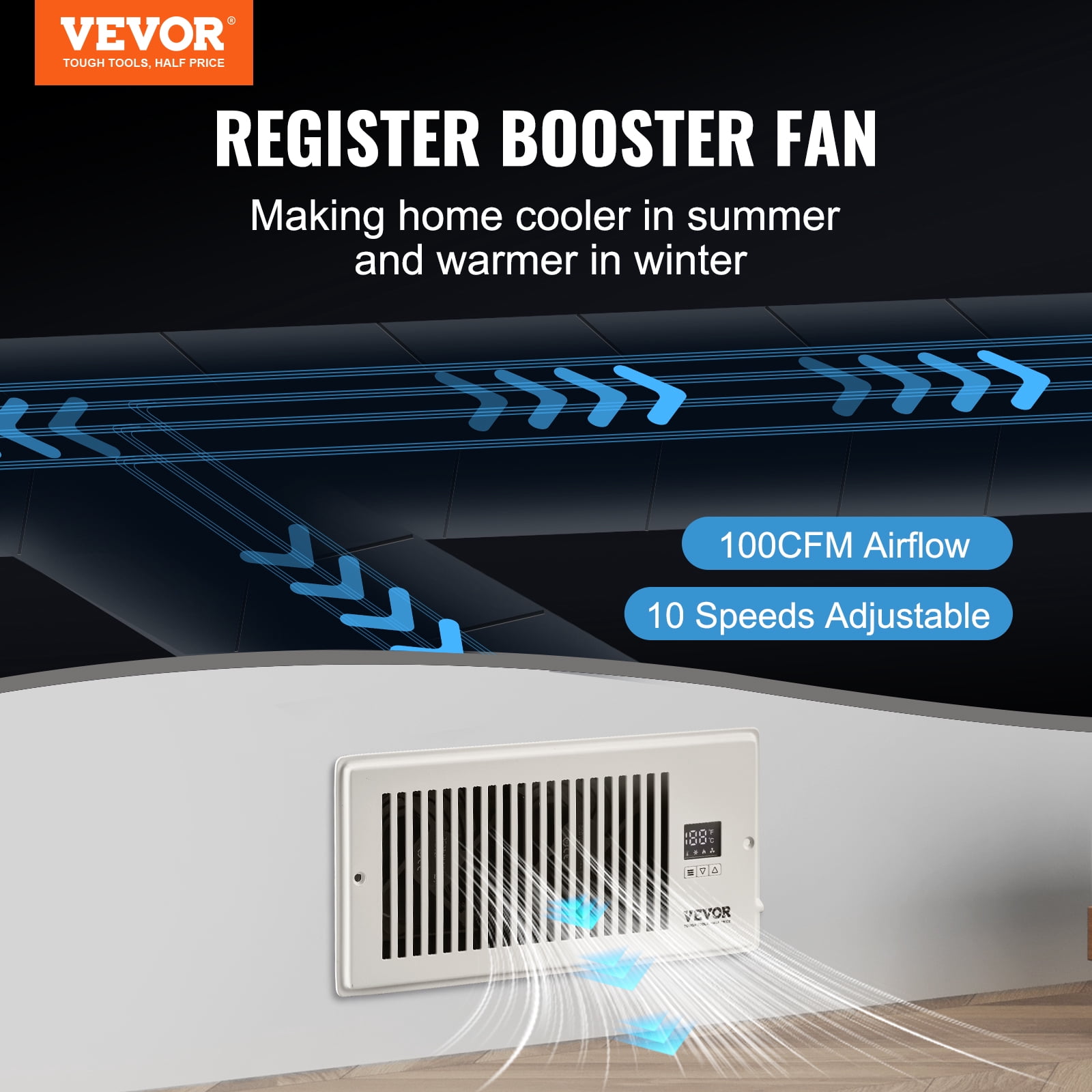 air vent register booster