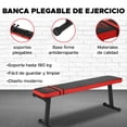 thumbnail image 2 of Banco De Abdominales Plegable X-RUSH Negro  Ajustable y Compacto, 2 of 6