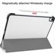 thumbnail image 4 of Funda Protectora de Carcasa Rígida de Cuero PU con Soporte Magnético para iPad Air 11" M2 (2024) -blanco, 4 of 7
