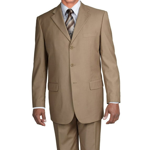 Men's 3 Button Single Breasted Dress Suits , 14 Colors