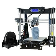Tronxy 2018 Upgraded P802MA Desktop 3D Printer Kits High Accuracy Auto Leveling DIY Self-Assembly Tridimensional Multicolor Printing Machine High Precision Reprap i3 MK3 Heatbed 220x220x240mm