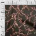 thumbnail image 2 of oneOone Cotton Cambric Chocolate Brown Fabric Abstracts Sewing Material Print Fabric By The Yard 42 Inch Wide, 2 of 4