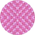 thumbnail image 1 of Ahgly Company Machine Washable Indoor Round Transitional Violet Purple Area Rugs, 8' Round, 1 of 7