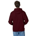 thumbnail image 2 of Hanes Mens ComfortBlend EcoSmart Pullover Hoodie Sweatshirt, S, Maroon, 2 of 4