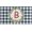 Letter-b, variant on Buffalo Plaid Doormat Non-Slip Absorbent Resist Dirt Wreath Front Door Mat Machine Washable Letter X Welcome Mats Outdoor Inside Floor Rugs for Entryway 30" X 17"